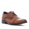 Zapatos vestir Baerchi blucher de piel marrones con cordones