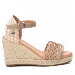 Sandàlies falca Xti 044294 marrons amb tira de punt - Querol online