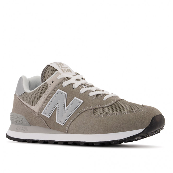 Zapatillas deportivas New Balance 574 Core grises y blancas - Querol online