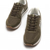 Zapatillas deportivas Mustang 084467 kakis con detalles grises