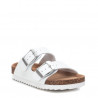 sandalias Xti 057610 blancas planas con doble banda