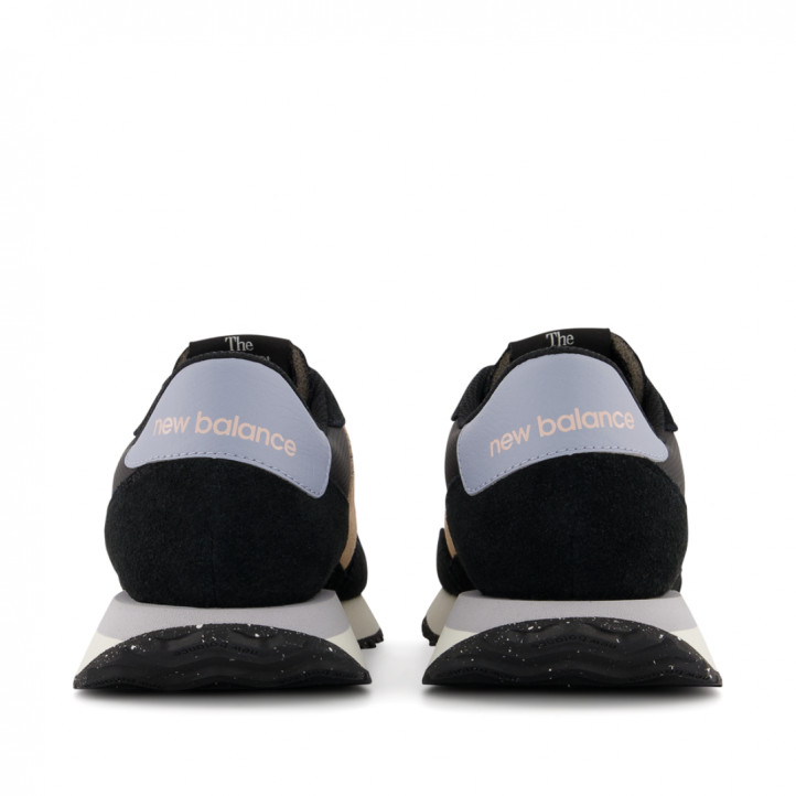 Zapatillas New Balance 237 negras con vintage rosa - Querol online