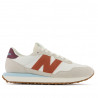 Zapatillas New Balance 237 blancas con cobre