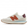 Zapatillas New Balance 237 blancas con cobre