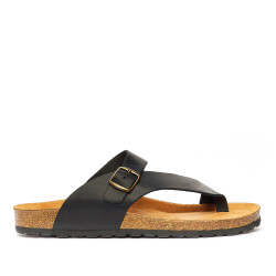 Sandàlies Lobo gaeta de dit negres - Querol online