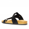 Sandalias Stay negras de antelina