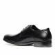Zapatos vestir Baerchi negros clásico con cordones y suela negra - Querol online