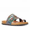Sandalias planas Redlove valerie estampadas de colores