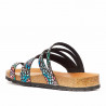 Sandalias planas Redlove valerie estampadas de colores