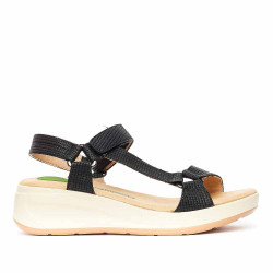 Sandàlies falca Amarpies esportives negres - Querol online