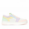 Zapatillas Chika 10 blancas con múltiples colores