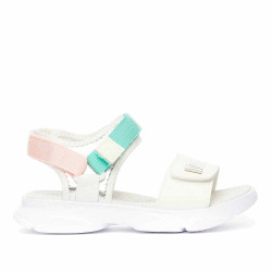 sandalias CRECENDO sport en blanco - Querol online