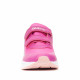 Zapatillas deporte QUETS! rosas con dos velcros - Querol online