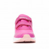 Zapatillas deporte QUETS! rosas con dos velcros