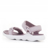Sandàlies planes Mysoft sport roses