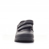 Zapatos colegiales Pablosky de piel negra con doble velcro