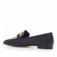 Zapatos planos Redlove donna tipo mocasín negros - Querol online