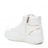 Sabatilles Xti 140351 blanques de bota amb detalla daurat