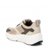 Zapatillas Xti 170129 beige con material efecto serpiente