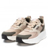 Zapatillas Xti 170129 beige con material efecto serpiente