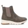 Botins plans Refresh 170262 taupe amb sola blanca