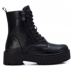 Botins plataforma Refresh 76265 estil militar amb plataforma, cremallera i cordó - Querol online