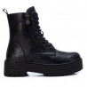 Botins plataforma Refresh 76265 estil militar amb plataforma, cremallera i cordó