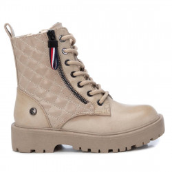 Botins Xti 150060 beix estil militar embuatat - Querol online