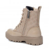 Botines Xti 150060 beig estilo militar acolchado