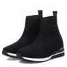 Botins Xti 150100 tipus mitjó amb brillants i mini cunya