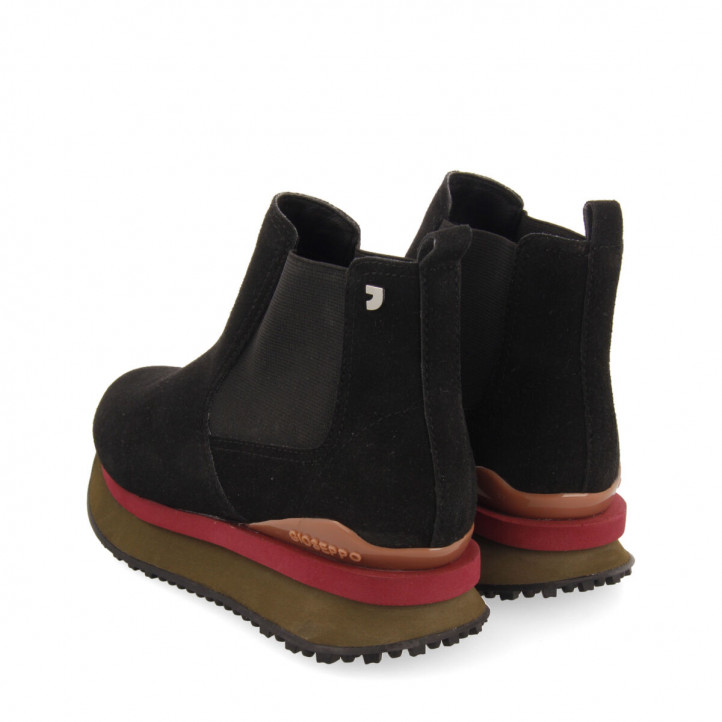 Botins plans Gioseppo tipus chelsea amb sola kaki nothum - Querol online