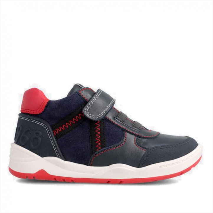 ZAPATILLAS DEPORTE GARVALIN DE NIñO AZUL MARINO 211640A - Querol online