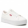 Zapatillas lona Levi's tijuana 2.0 blancas