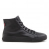 Zapatillas deportivas Levi's decon mid totalmente negras