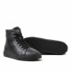 Zapatillas deportivas Levi's decon mid totalmente negras - Querol online