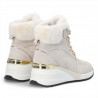 Botines sport Liu jo color beige con logotipo decorativo