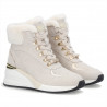 Botins sport Liu jo color beix amb logotip decoratiu