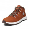 Botines Timberland de senderismo sprint trekker para hombre en marrón claro y blanco