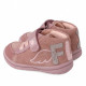 Zapatos Garvalin rosas de piel con alas laterales - Querol online
