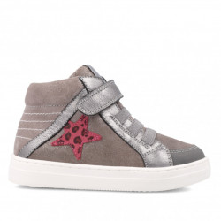 Botins Garvalin grisos amb estrella vermella lateral - Querol online