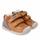 Zapatos Biomecanics marrones con doble velcro frontal - Querol online