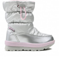 Botas Garvalin plateadas con detalles rosas - Querol online