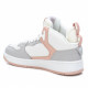 Zapatillas altas Xti 150160 blancas con colores pastel - Querol online