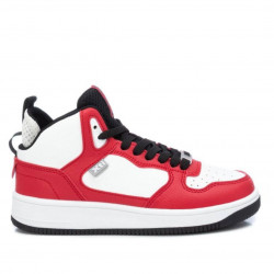 Sabatilles esport Xti 150160 blanques i vermelles amb cordons negres - Querol online