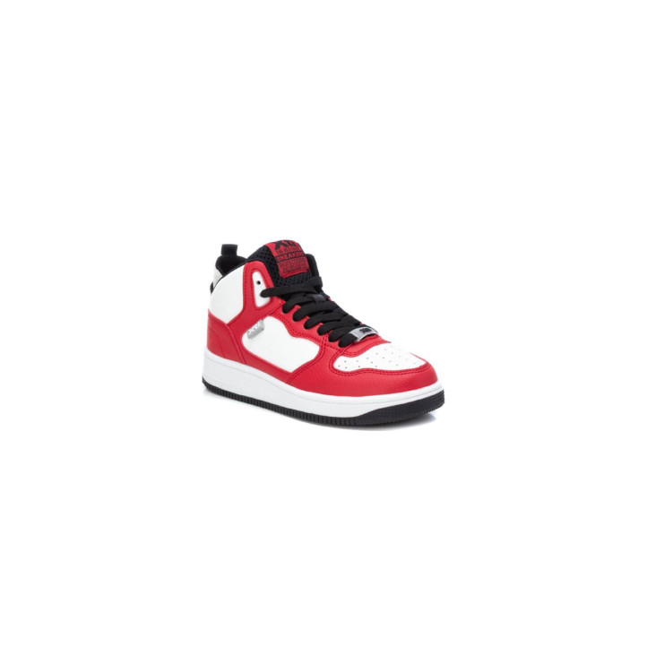 Zapatillas deporte Xti 150160 blancas y rojas con cordones negros - Querol online