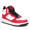 Zapatillas deporte Xti 150160 blancas y rojas con cordones negros