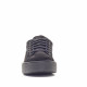 Zapatillas Victoria negras con plataforma y cordones negros - Querol online