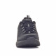 Zapatillas deportivas Skechers negras con cordones redondos 12364 - Querol online