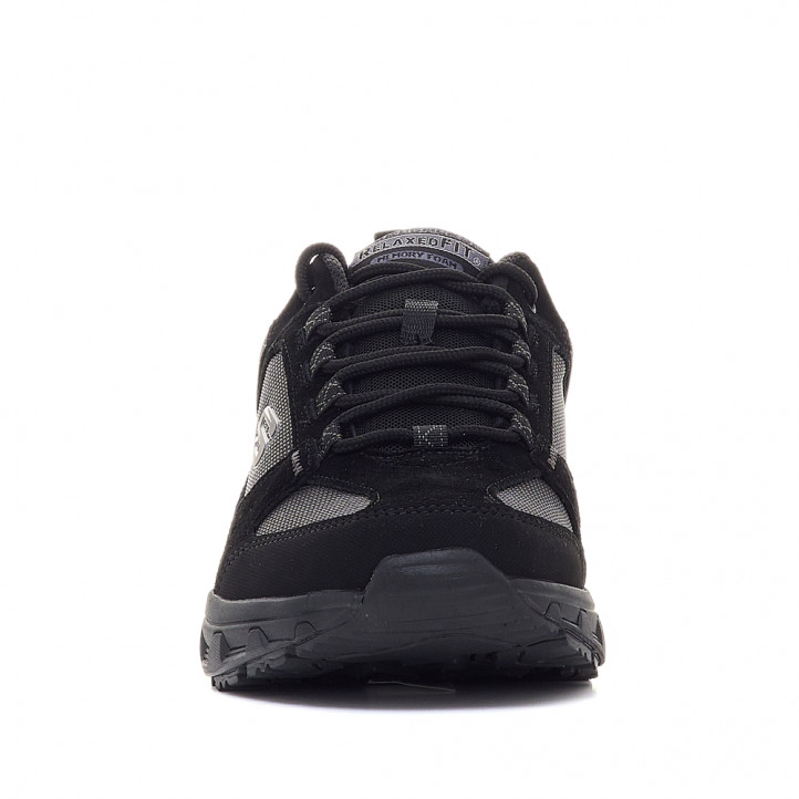Zapatillas deportivas Skechers oak canyon negras - Querol online