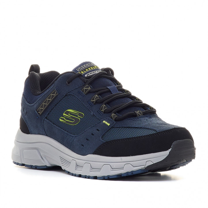 Zapatillas deportivas Skechers oak canyon azules - Querol online